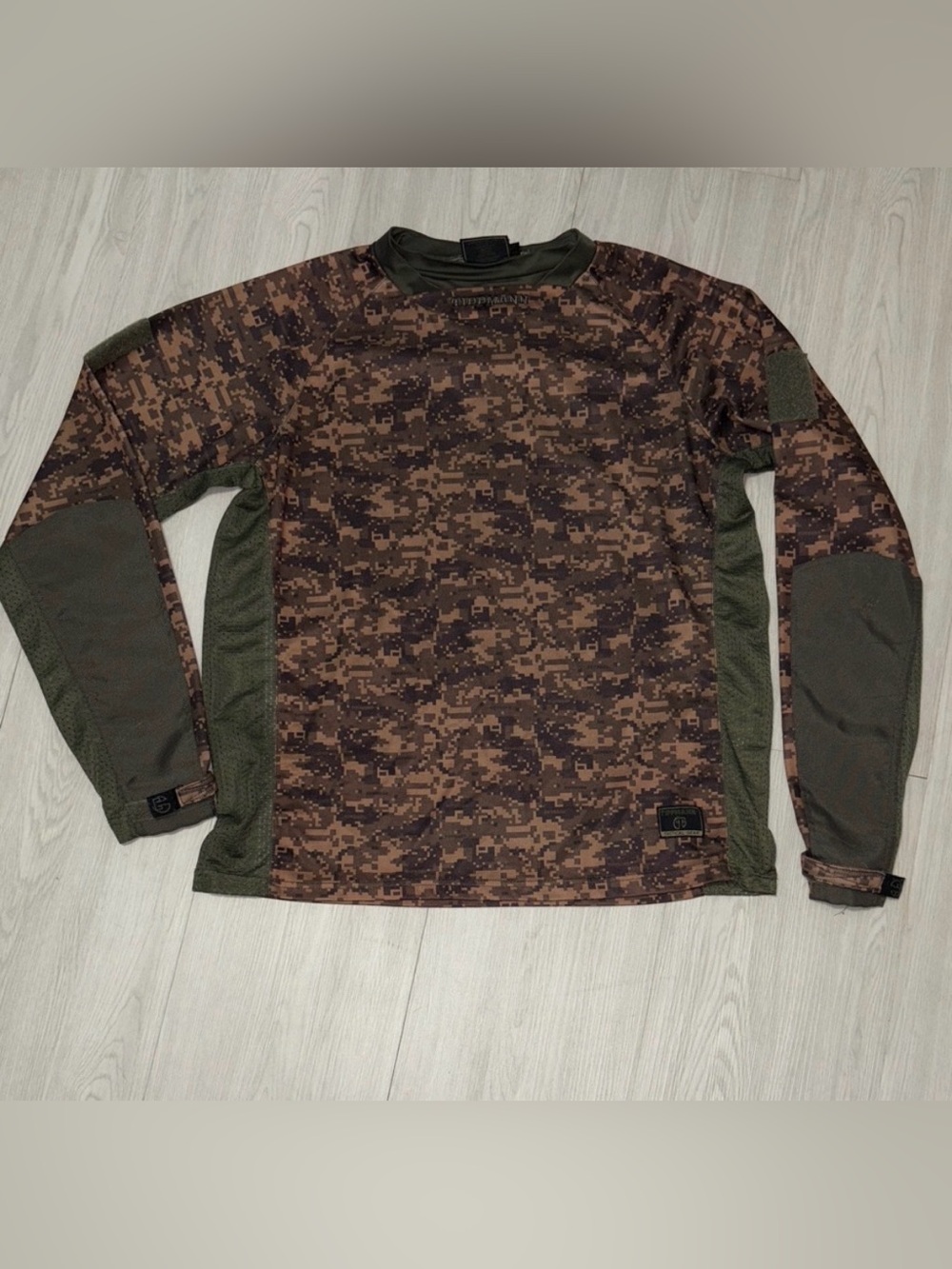 TIPPMANN Tactical Gear Digital Camouflage Long Sleeve Shirt size m